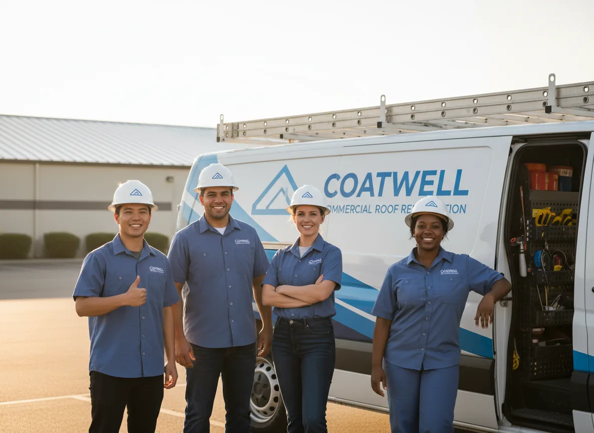 Commercial roof coating company in Madison Heights, VA